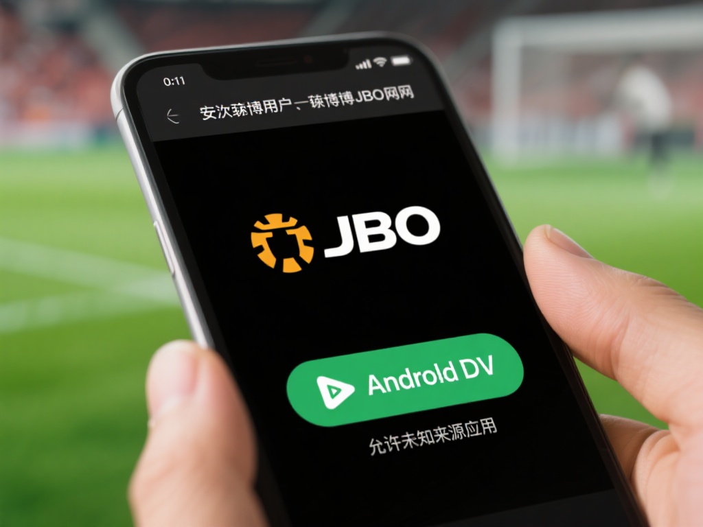 安卓用户：访问竟博JBO官网，找到安卓版的下载链接
