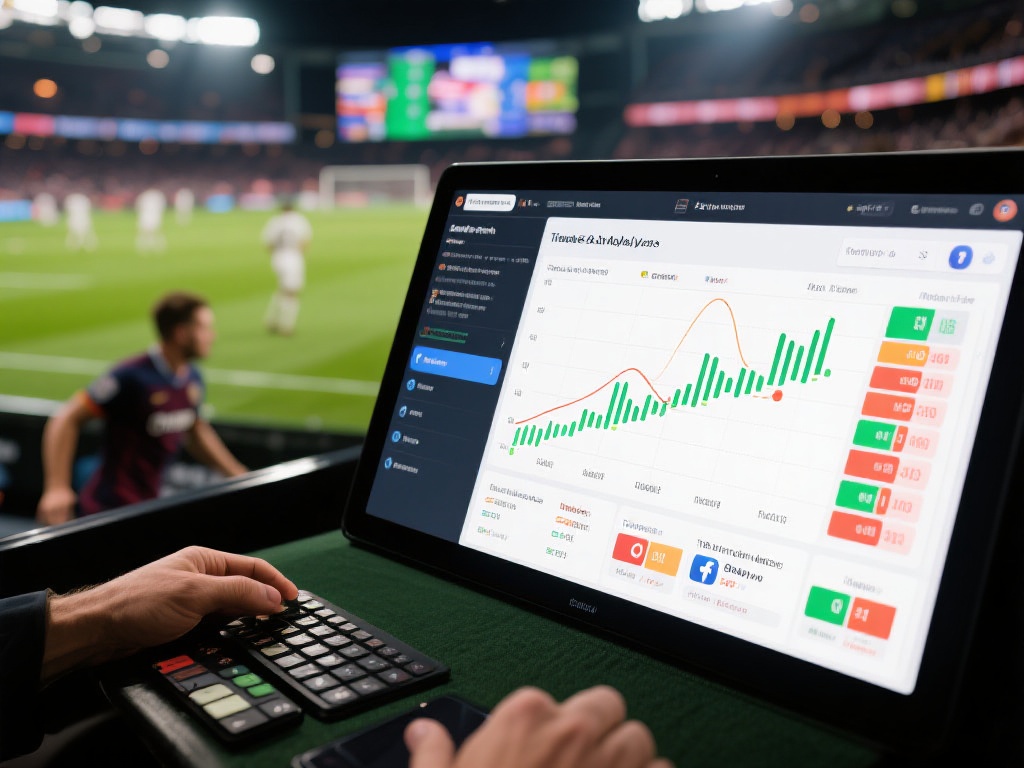 在体育博彩中，数据和趋势分析在决策过程中扮演着重要