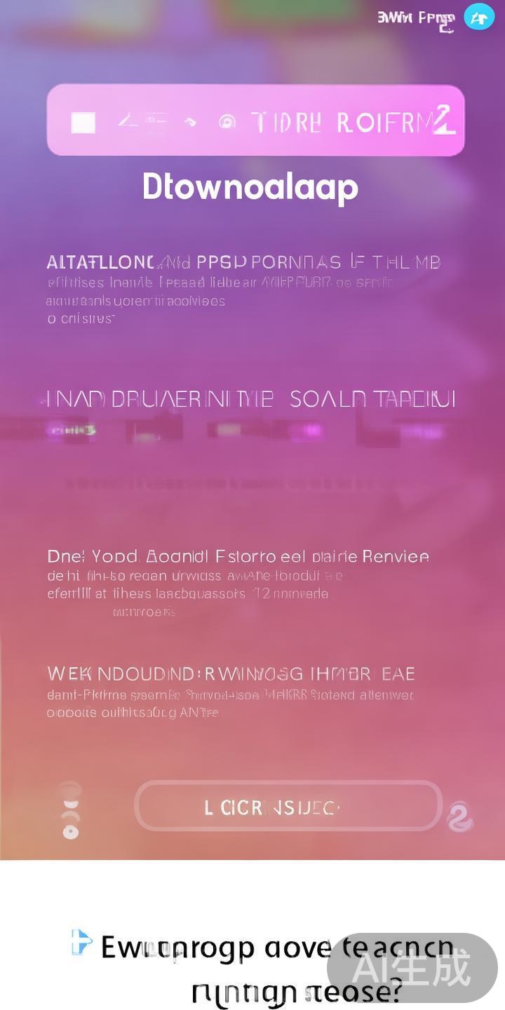 2.下载安装包
如果在应用商店中没有找到，用户还