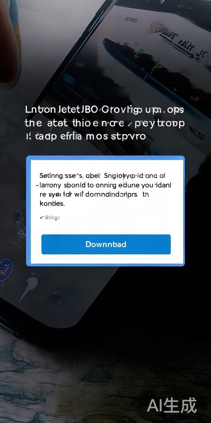 在官方渠道找到竞博体育最新版应用后，点击“下载”按